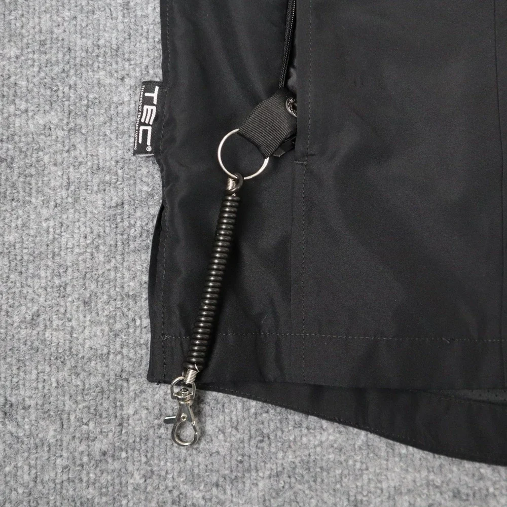 SCOTTeVEST RFID Vest Mens Large Black Travel Utility Multi Pocket TEC Tech Zip - Picture 2 of 14